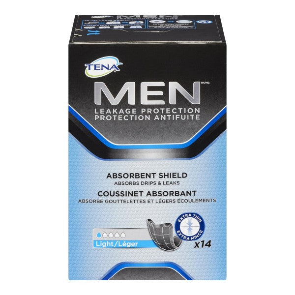 Tena Men Leakage Protection Absorbent Sheild Light