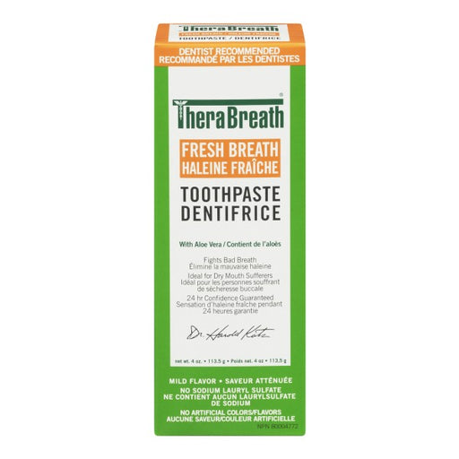 TheraBreath Toothpaste with Fluoride