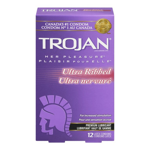 Trojan Her Pleasure Ultra Ribbed