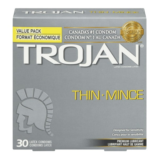 Trojan Thin Lubricated Condoms