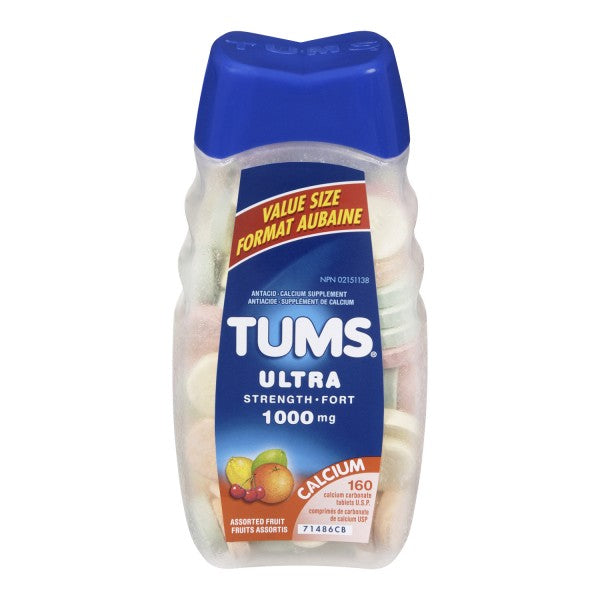 Tums Ultra Strength Assorted Fruit