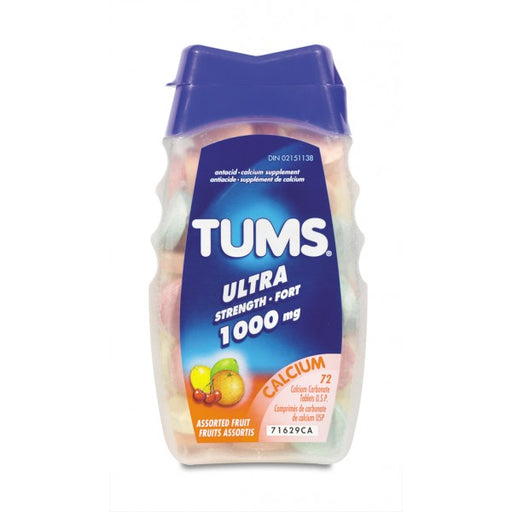 Tums Ultra Strength Assorted Fruit