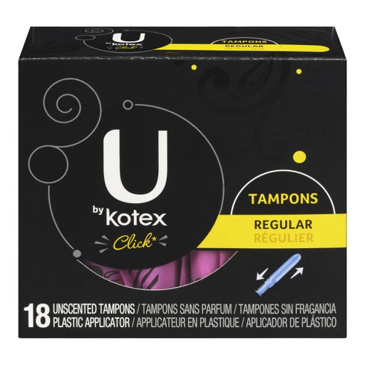 U By Kotex Click Unscented Tampons