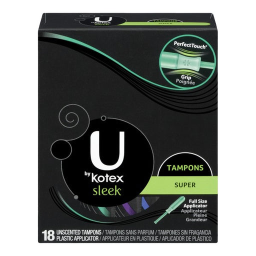 U by Kotex Sleek Tampons