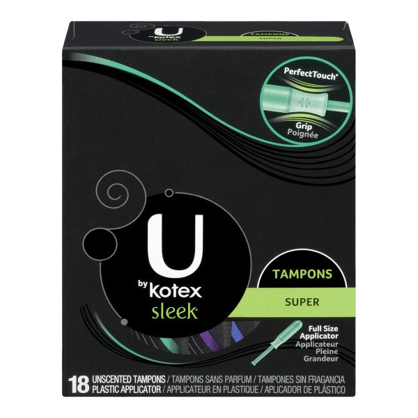 U by Kotex Sleek Tampons