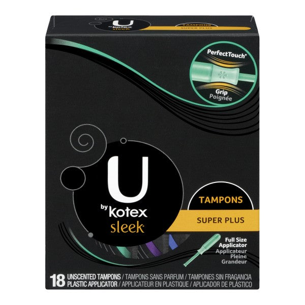 U by Kotex Sleek Tampons