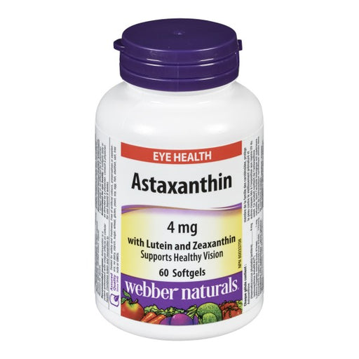 Webber Naturals Astaxanthin Softgels