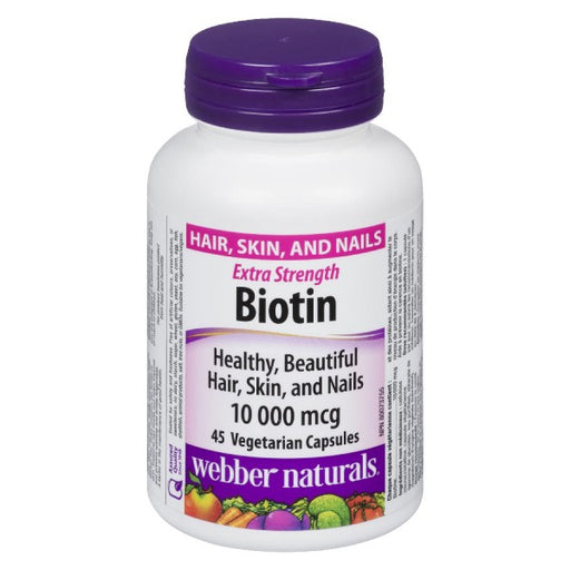 Webber Naturals Biotin Extra Strength