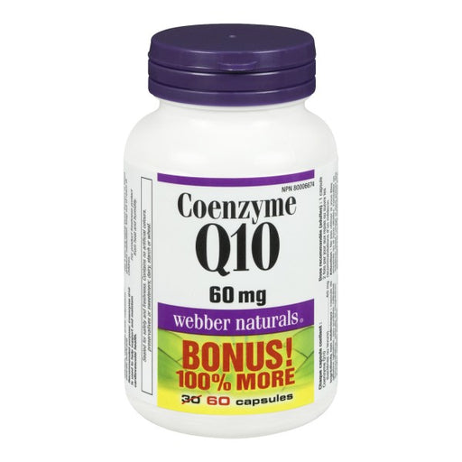 Webber Naturals Coenzyme Q10 Bonus Pack