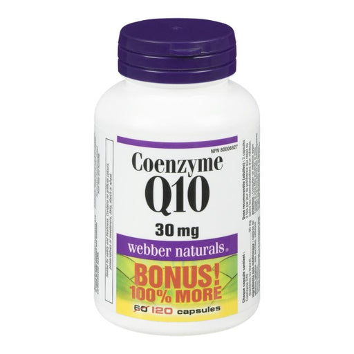 Webber Naturals Coenzyme Q10 Bonus Pack