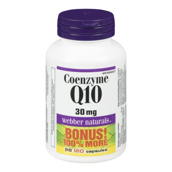 Webber Naturals Coenzyme Q10 Bonus Pack