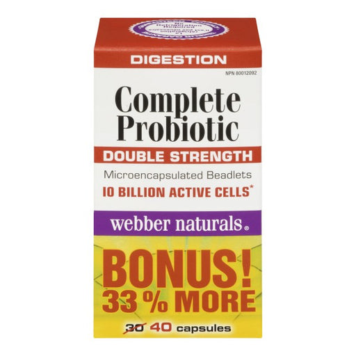 Webber Naturals Complete Probiotic Bonus Pack