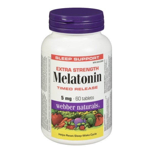 Webber Naturals Extra Strength Melatonin