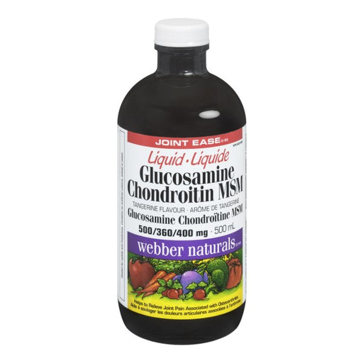 Webber Naturals Glucosamine Chondroitin MSM Liquid