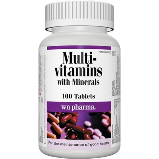 Webber Naturals Multivitamins with Minerals Tablets
