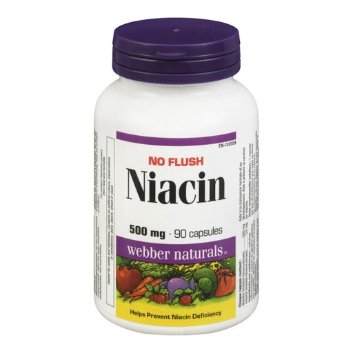 Webber Naturals No Flush Niacin