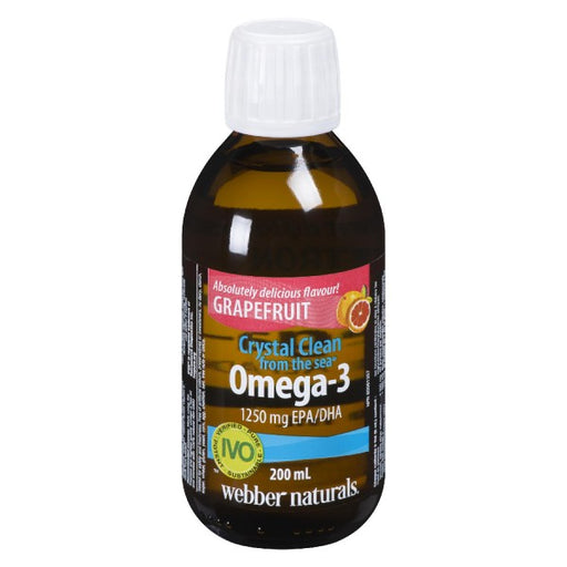 Webber Naturals Omega 3 Grapefruit
