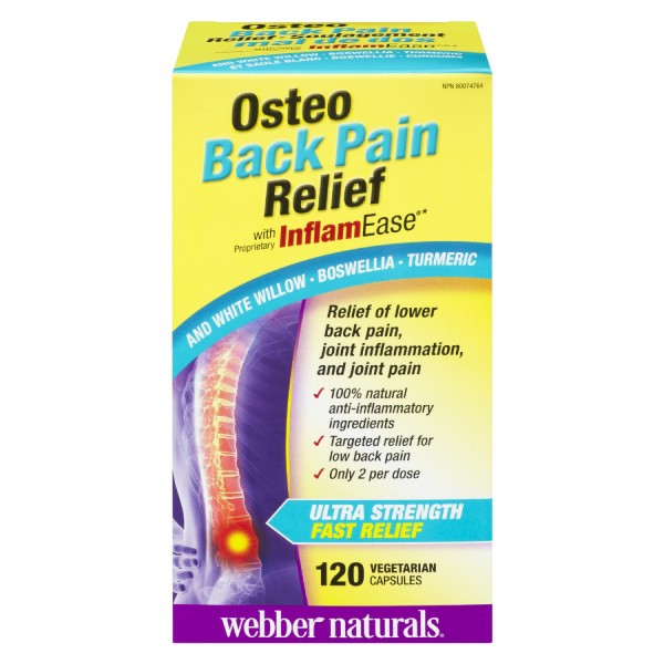 Webber Naturals Osteo Back Pain Relief