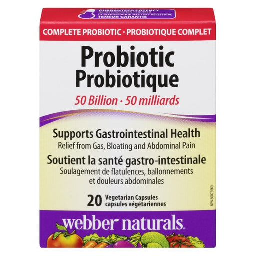 Webber Naturals Probiotic 50 Billion