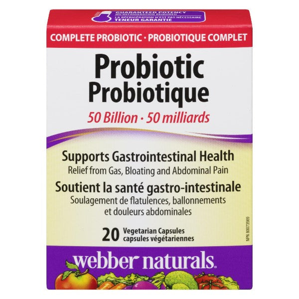 Webber Naturals Probiotic 50 Billion