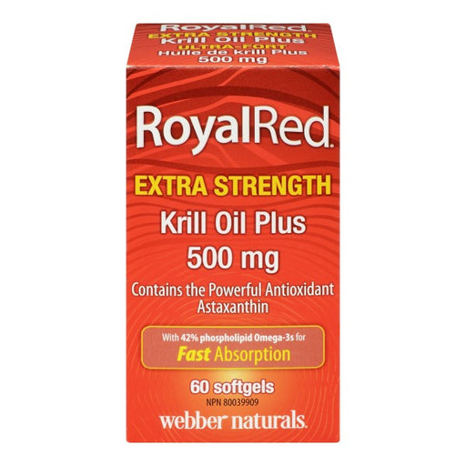 Webber Naturals RoyalRed Krill Oil Plus Softgels