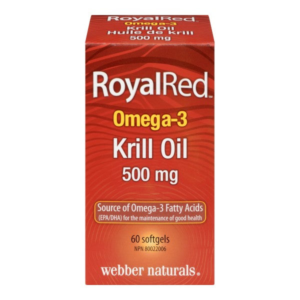 Webber Naturals RoyalRed Omega-3 Krill Oil