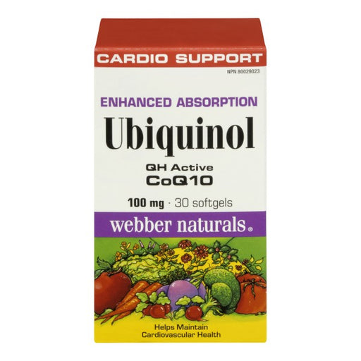 Webber Naturals Ubiquinol QH Active CoQ10