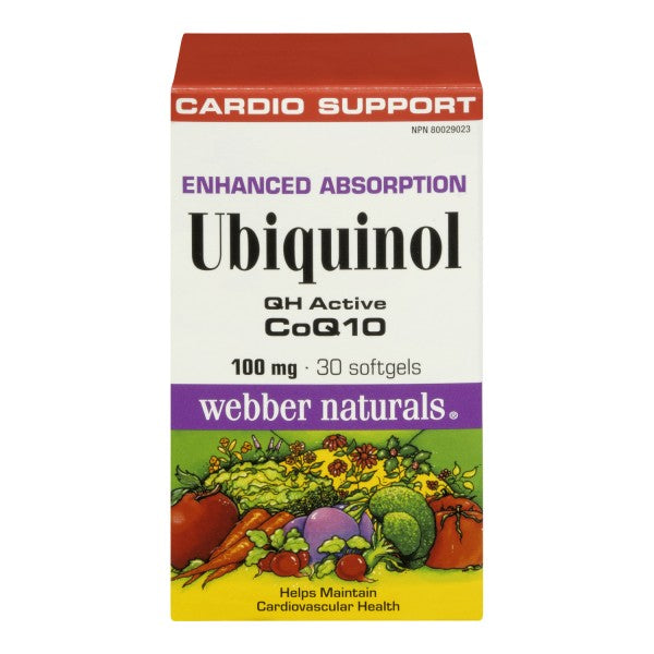 Webber Naturals Ubiquinol QH Active CoQ10