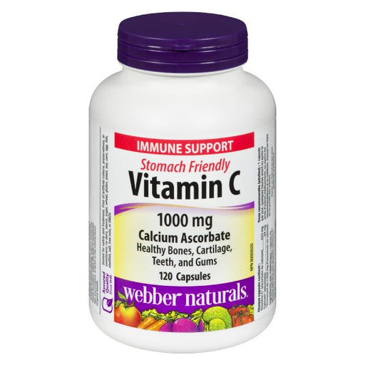Webber Naturals Vitamin C 120 Capsules