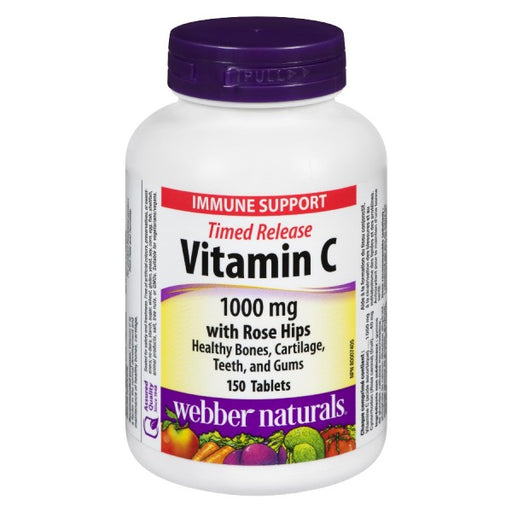 Webber Naturals Vitamin C with Rose Hips