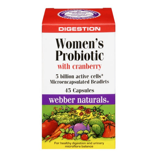 Webber Naturals Women's Probiotic with Cranberry