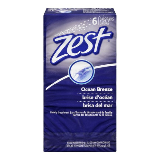 Zest Family Deodorant Soap Bar